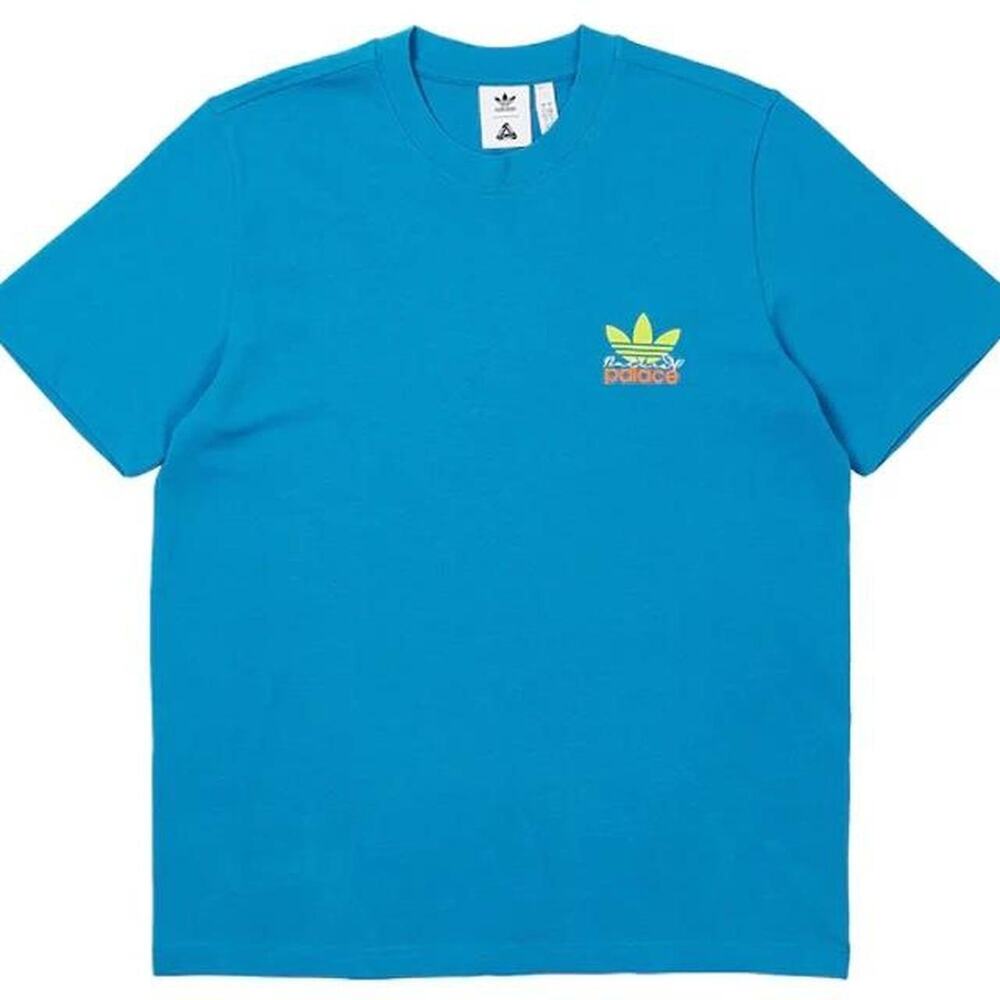 Palace x Adidas Nature T Shirt "Mystery Blue"